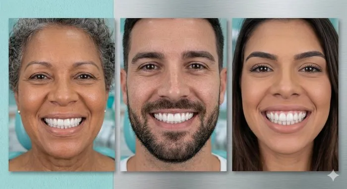 Resultados de lentes de contato dental realizadas na OdontoSin